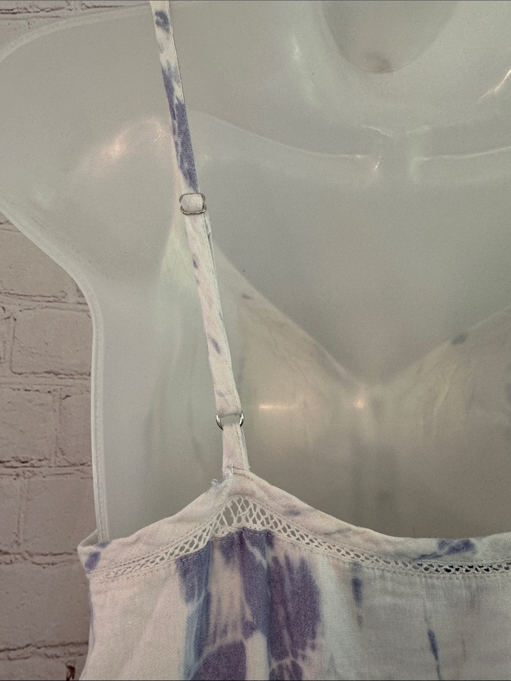 Rails Delilah Cloud Tie-Dye Midi Sundress linen blend size M - Picture 7 of 10